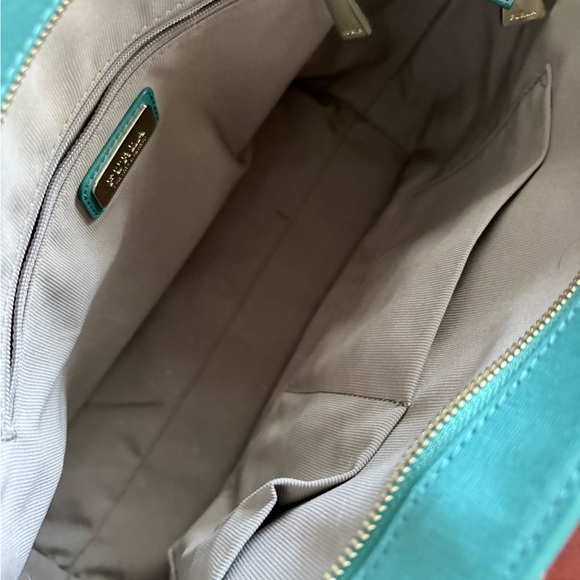 Furla Agata Leather Satchel in Teal Blue. LNC - Picture 15 of 16